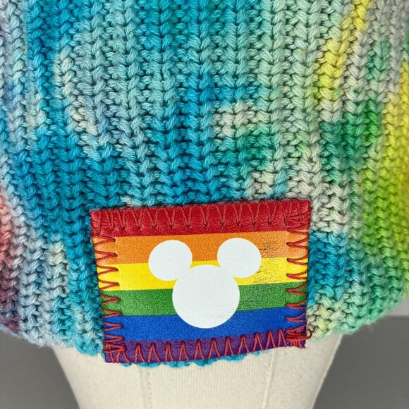 Rare Disney x Love Your Melon Tie Dye Beanie Hat main image 3